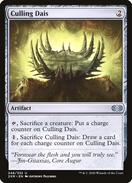 Culling Dais, Magic card 2XM 246 — Double Masters set