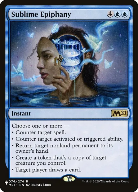 Sublime Epiphany, Magic card PLST M21-74 — The List set