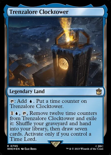 Trenzalore Clocktower, Magic card WHO 795 — Doctor Who set