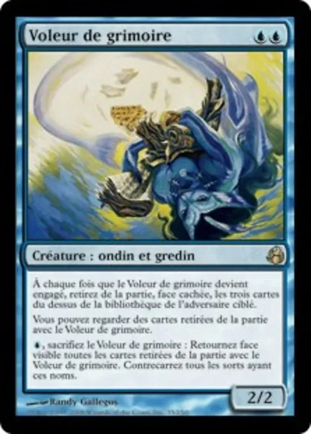 Voleur de grimoire, carte Magic MOR 35 — extension Leveciel