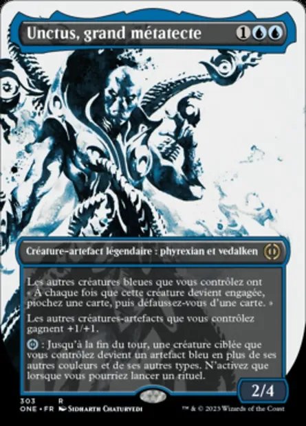 Unctus, grand métatecte, carte Magic ONE 303 — extension Tous Phyrexians
