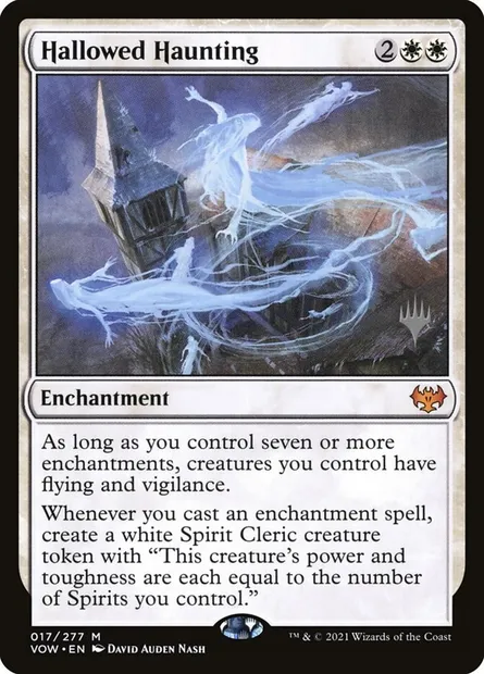 Hallowed Haunting, Magic card PVOW 17p — Innistrad: Crimson Vow Promos set
