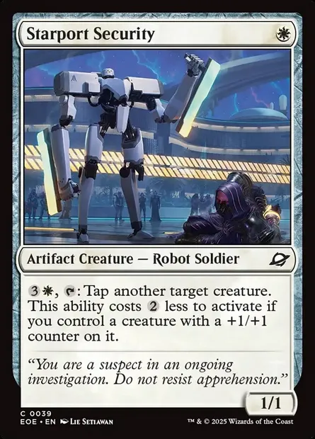 Starport Security, Magic card EOE 39 — Edge of Eternities set