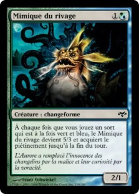 Mimique du rivage, carte Magic EVE 159 — extension Coucheciel