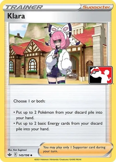 Klara, Pokémon card PPS 145 — Play! Pokémon Prize Pack Series set