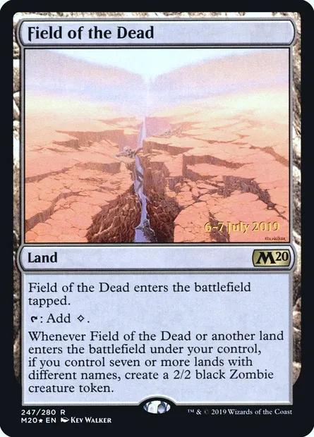 Field of the Dead, Magic card PM20 247s — Core Set 2020 Promos set