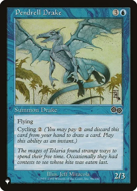 Pendrell Drake, Magic card PLST USG-86 — The List set