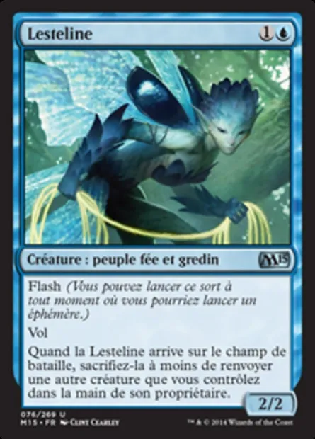 Lesteline, carte Magic M15 76 — extension Magic 2015