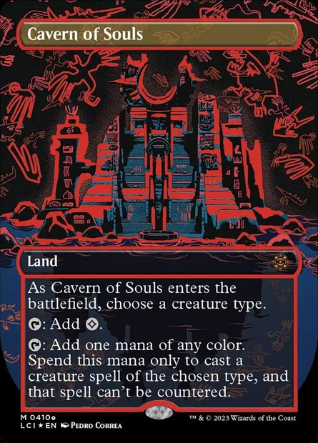 Caverne des âmes, carte Magic LCI 410e — extension The Lost Caverns of Ixalan
