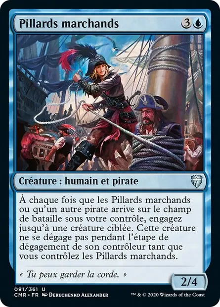 Pillards marchands, carte Magic CMR 81 — extension Commander Legends
