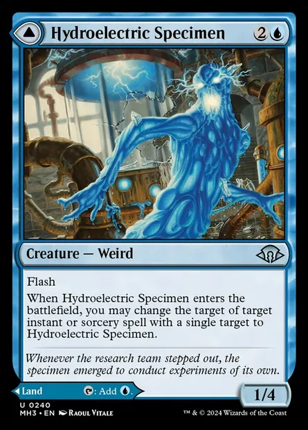 Hydroelectric Specimen // Hydroelectric Laboratory, Magic card MH3 240 — Modern Horizons 3 set