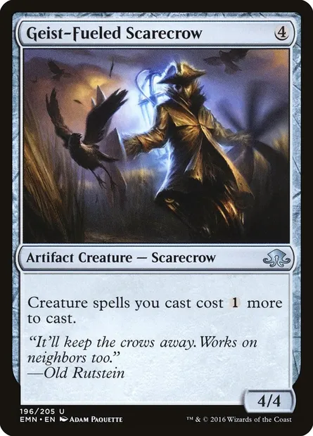 Geist-Fueled Scarecrow, Magic card EMN 196 — Eldritch Moon set