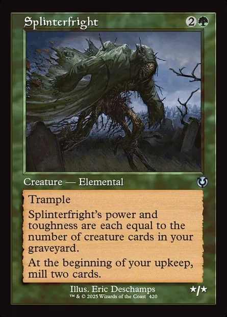 Splinterfright, Magic card INR 420 — Innistrad Remastered set