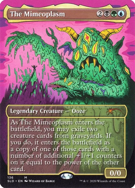 The Mimeoplasm, Magic card SLD 136 — Secret Lair Drop set