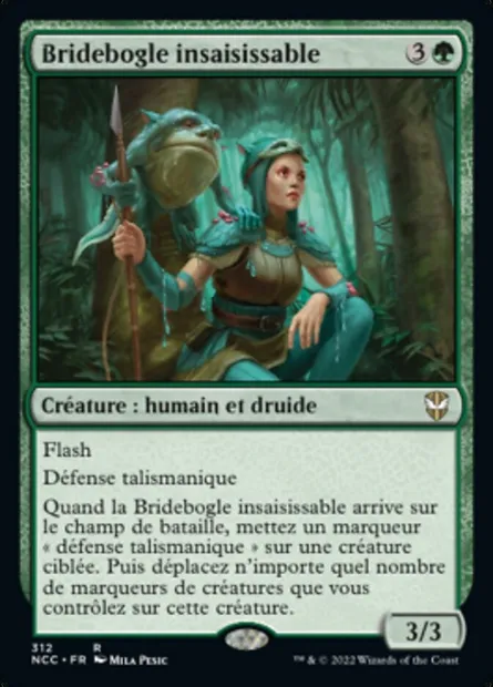 Bridebogle insaisissable, carte Magic NCC 312 — extension New Capenna Commander