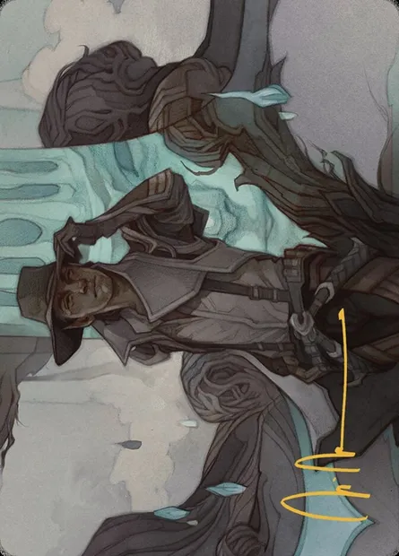 Kellan Joins Up // Kellan Joins Up, carte Magic AOTJ 23 — extension Outlaws of Thunder Junction Art Series