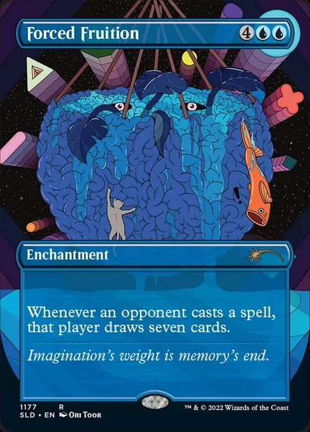 Forced Fruition, Magic card SLD 1177 — Secret Lair Drop set