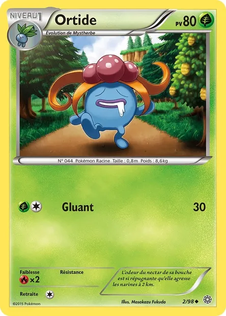 Ortide, carte Pokémon AOR 2 — extension Origines Antiques