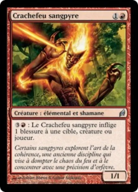 Crachefeu sangpyre, carte Magic LRW 168 — extension Lorwyn
