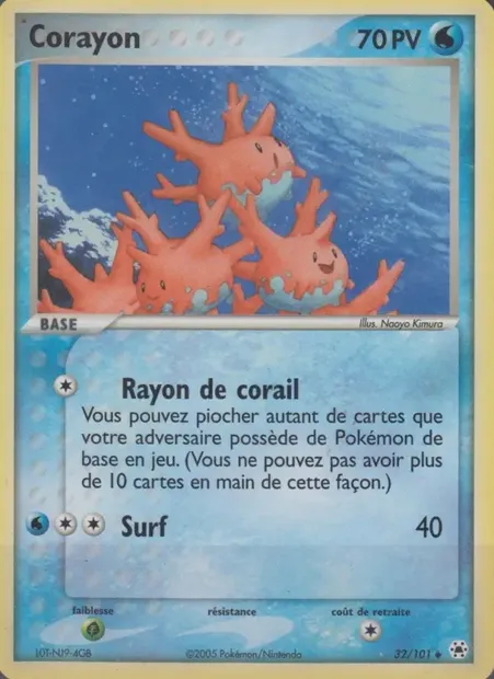 Corayon, carte Pokémon HL 32 — extension EX Légendes Oubliées