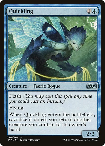 Quickling, Magic card M15 76 — Magic 2015 set