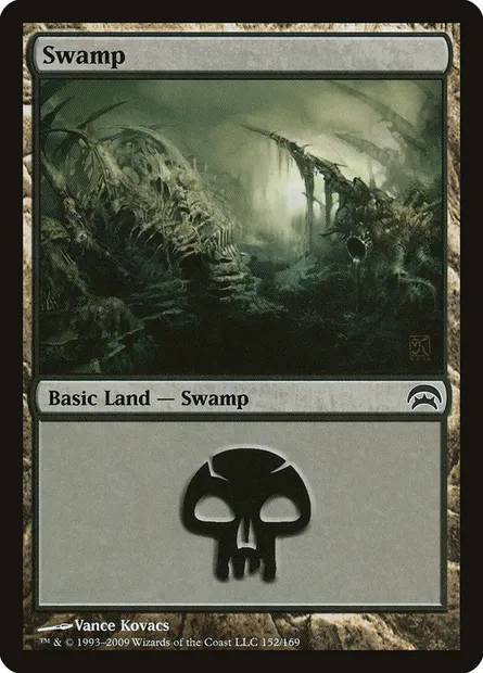 Swamp, Magic card HOP 152 — Planechase set
