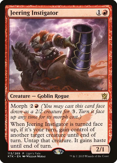 Jeering Instigator, Magic card UGIN 113 — Ugin's Fate set