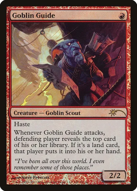 Goblin Guide, Magic card PGPX 2012a — Grand Prix Promos set
