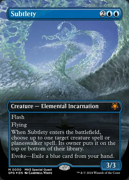 Subtilité, carte Magic SPG 50 — extension Special Guests