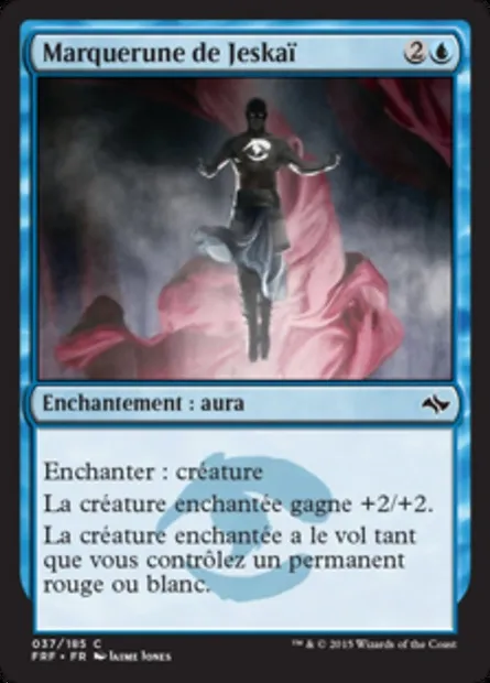 Marquerune de Jeskaï, carte Magic FRF 37 — extension Destin reforgé