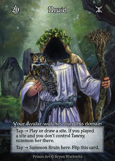 Druid, Sorcery card PRO 009 — Promotional set