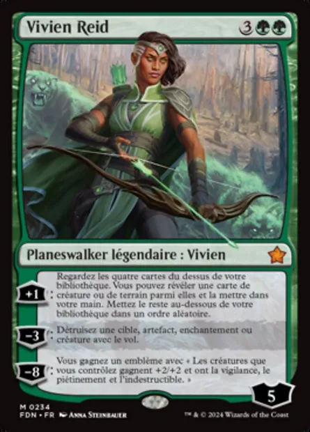 Vivien Reid, carte Magic FDN 234 — extension Foundations