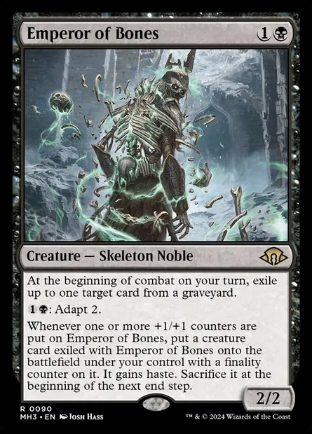 Emperor of Bones, Magic card MH3 90 — Modern Horizons 3 set