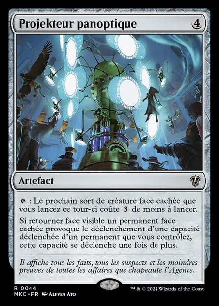 Projekteur panoptique, carte Magic MKC 44 — extension Murders at Karlov Manor Commander