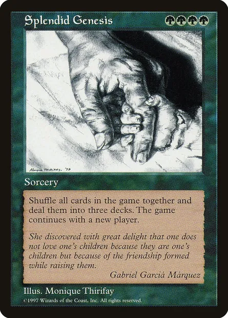 Splendid Genesis, Magic card PCEL 4 — Celebration Cards set