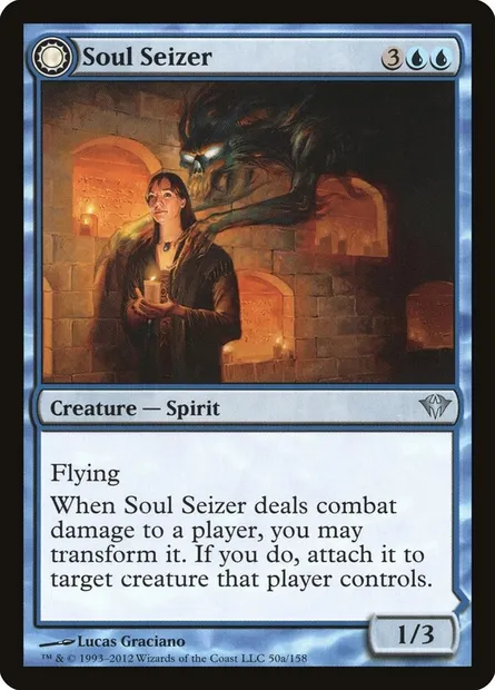Soul Seizer // Ghastly Haunting, Magic card DKA 50 — Dark Ascension set