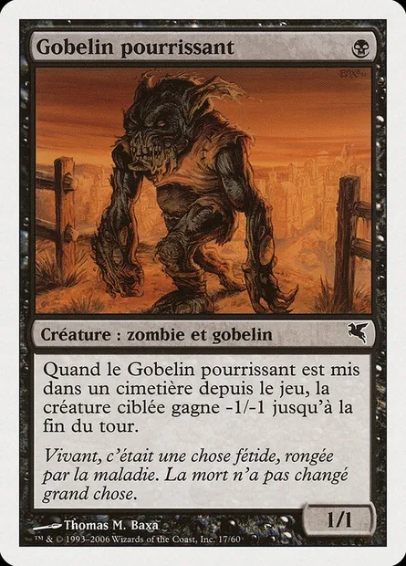 Festering Goblin, Magic card PSAL F17 — Salvat 2005 set