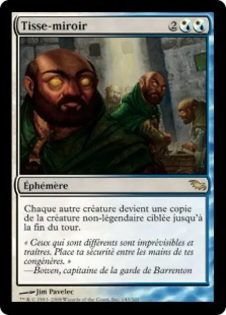 Tisse-miroir, carte Magic SHM 143 — extension Sombrelande