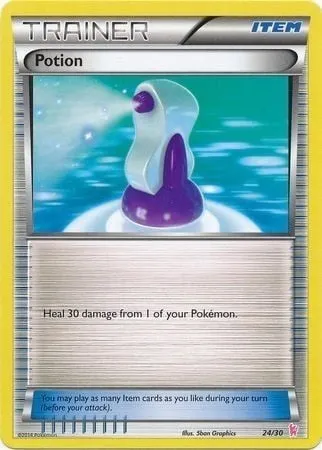 Potion, carte Pokémon TK6S 024 — extension XY Trainer Kit: Sylveon