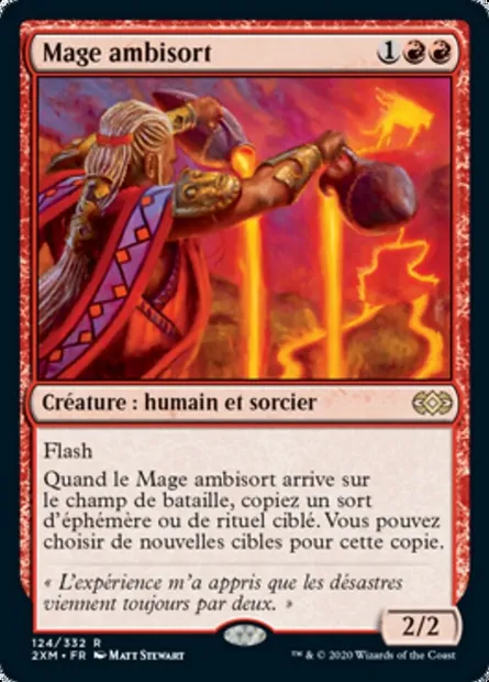 Mage ambisort, carte Magic 2XM 124 — extension Double Masters