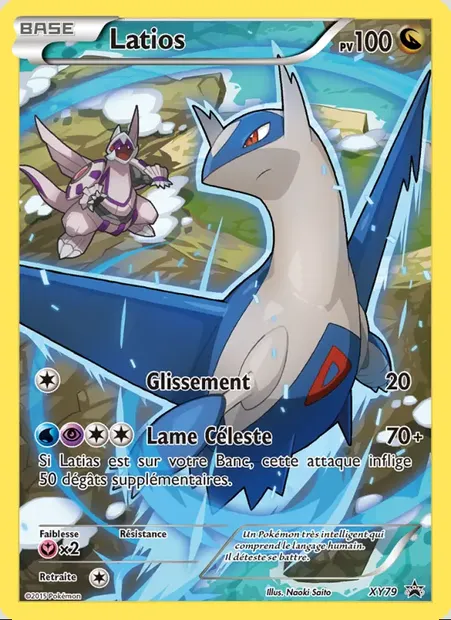Latios, carte Pokémon XY 79 — extension Promo XY
