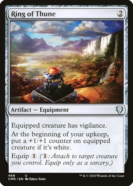 Ring of Thune, Magic card CMR 468 — Commander Legends set