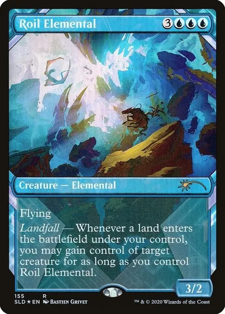 Roil Elemental, Magic card SLD 155 — Secret Lair Drop set