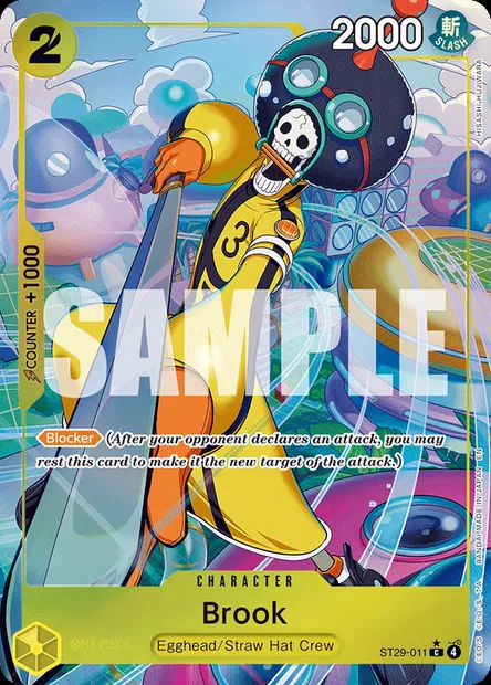 Brook, One Piece card ST29-011 — Egghead set