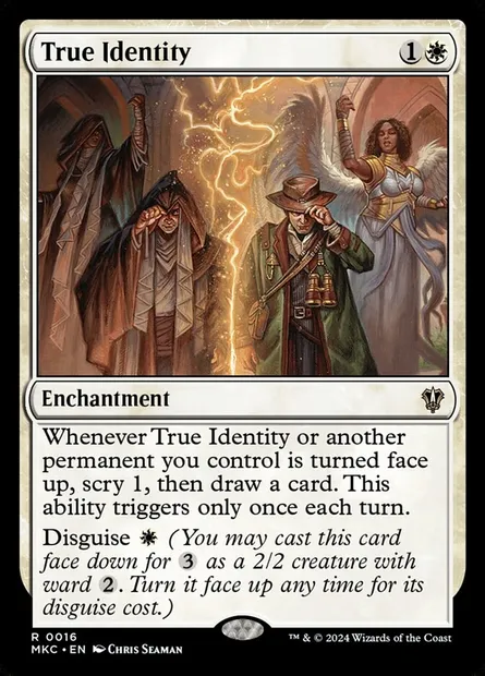 True Identity, Magic card MKC 16 — Murders at Karlov Manor Commander set