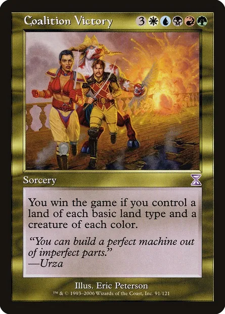 Coalition Victory, Magic card TSB 91 — Time Spiral Timeshifted set