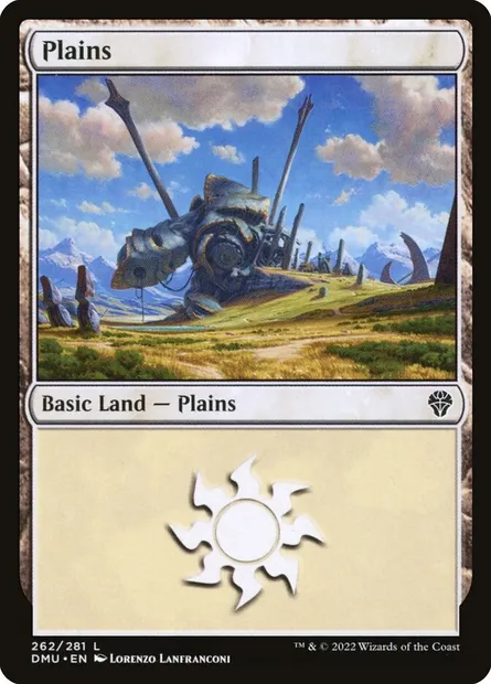 Plains, Magic card DMU 262 — Dominaria United set