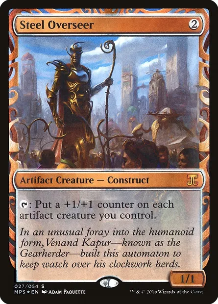 Steel Overseer, Magic card MPS 27 — Kaladesh Inventions set