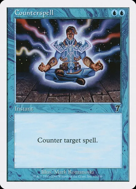 Counterspell, Magic card 7ED 67 — Seventh Edition set