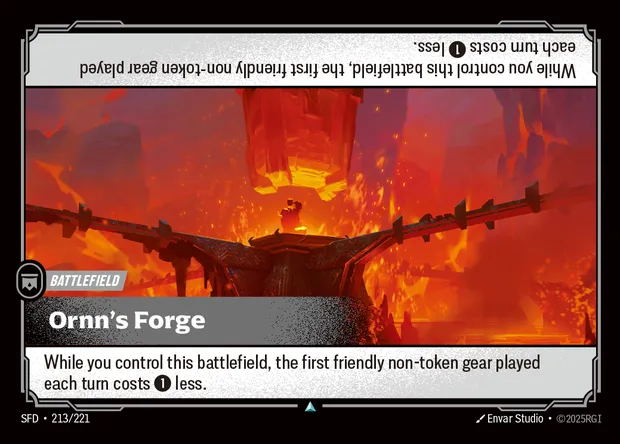 Ornn's Forge, Riftbound card SFD 213 — Spiritforged set